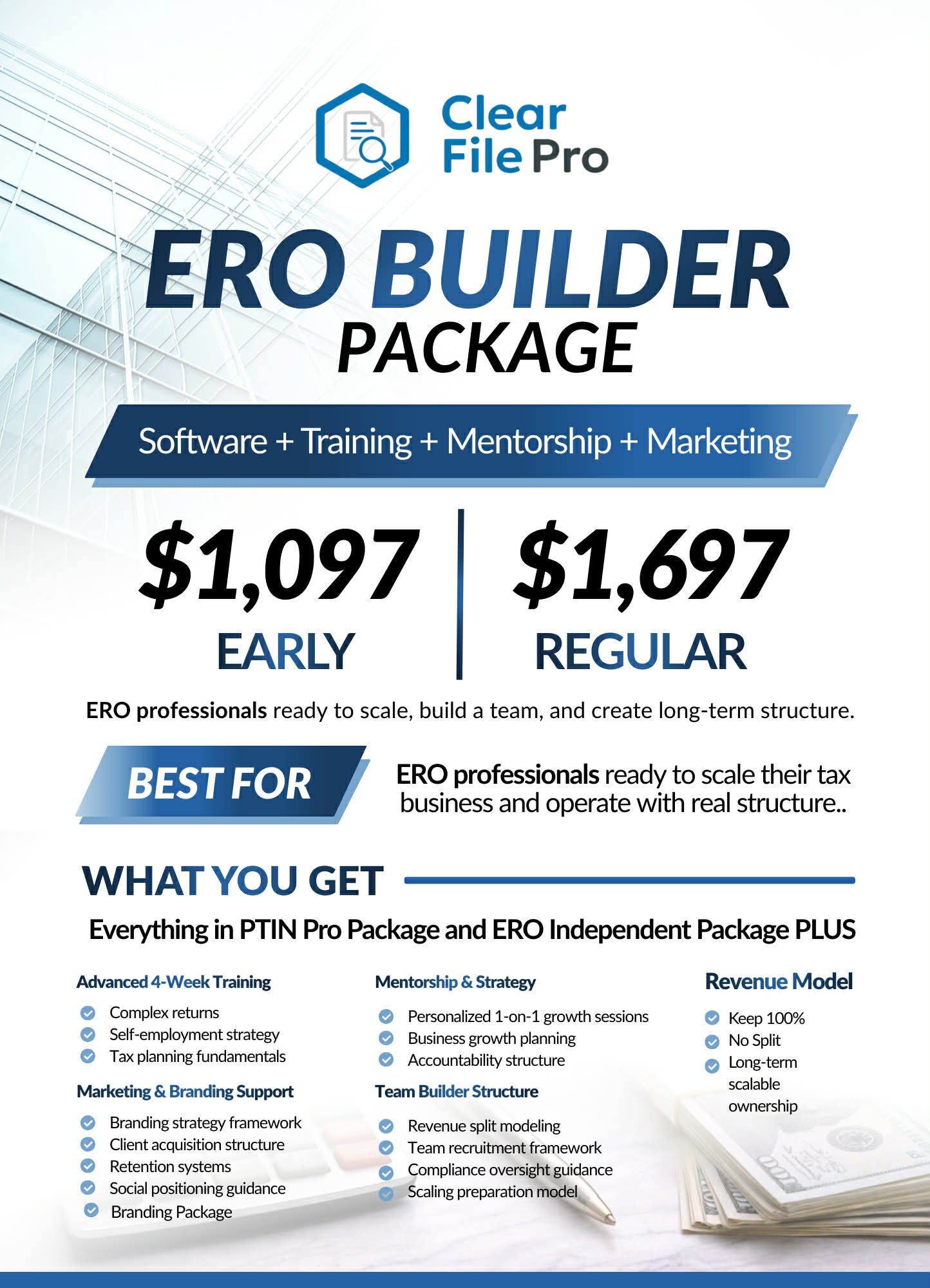 ERO Builder – Scale and Structure Your Tax Operation
