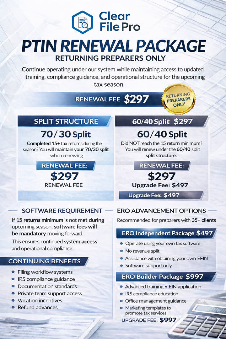Renewals – ClearProfile